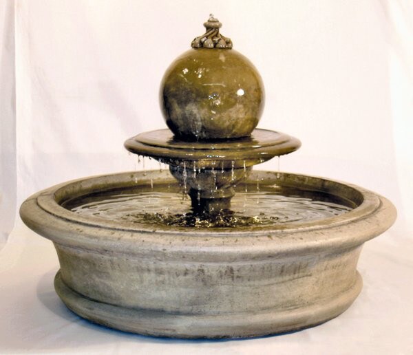 Fairfield Fountain With Tier and Sphere